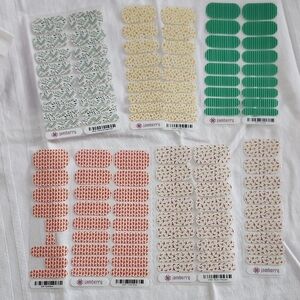 Jamberry Nail Wraps Set- Trunk Show, Birds in Paradise, Sweet Citrus